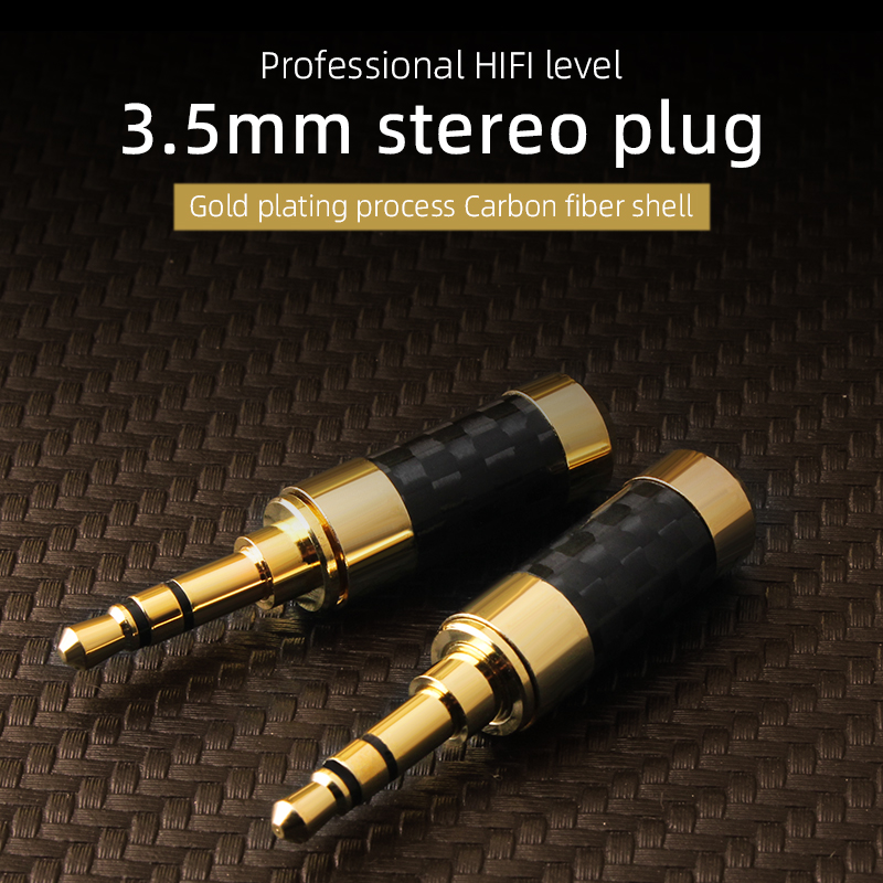 Cable Extension 3.5 - Puro cobre macho Jack Plug conector,