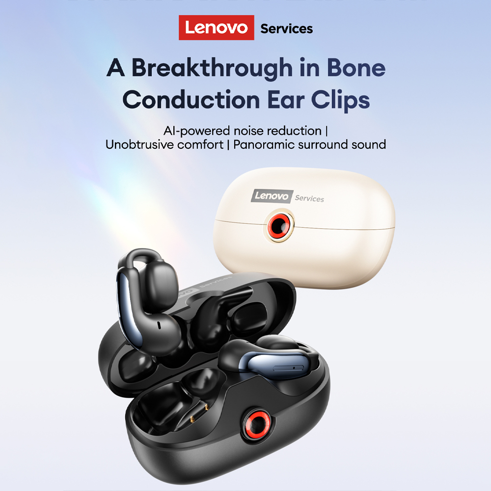 Lenovo LES-108 condução óssea  - Earbuds Charging Case avaliação e preço