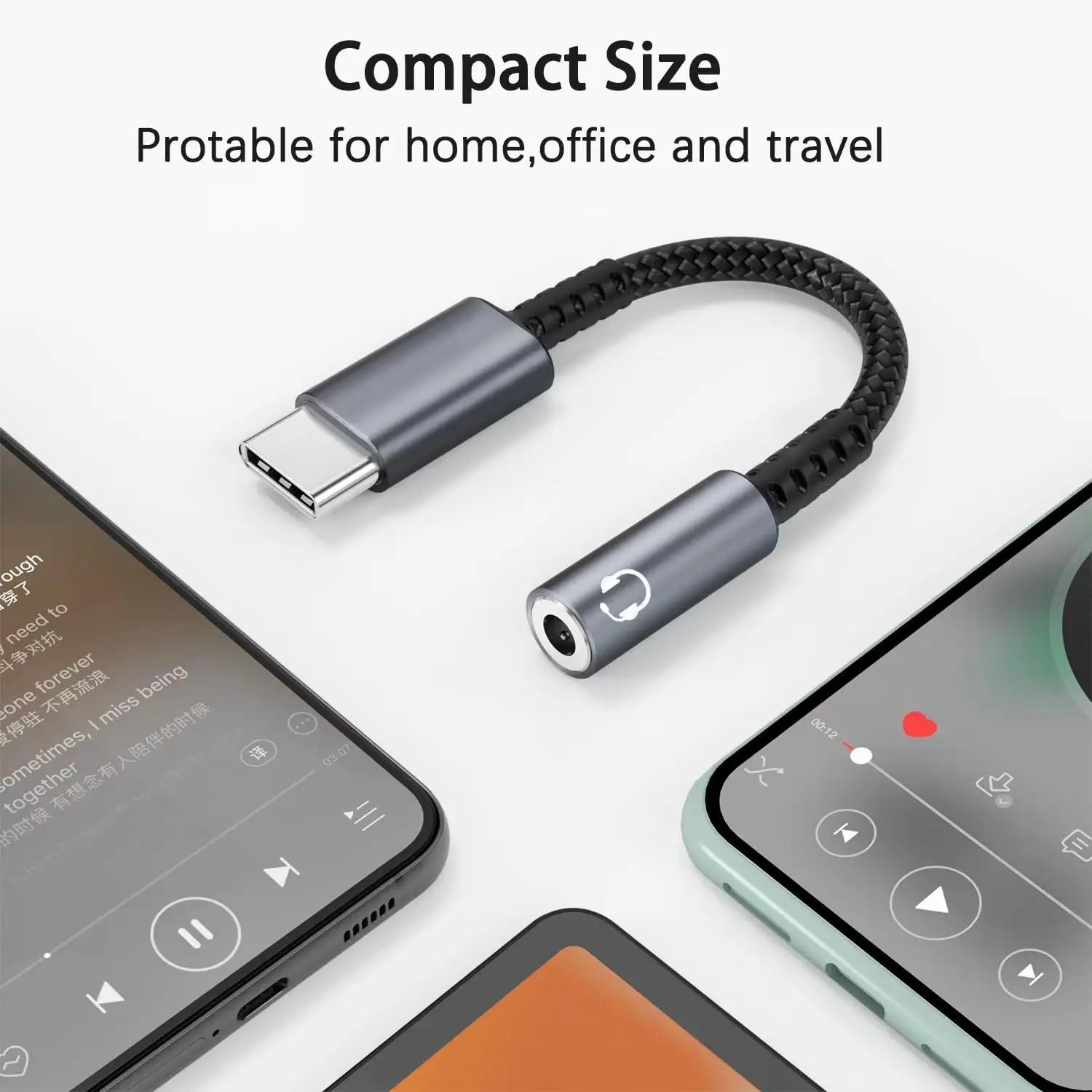 Adaptador de Áudio KEBIDU Tipo - Audiophile Headphone Wired avaliação e preço
